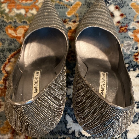 Manolo Blahnik Chain Pumps - Picture 7 of 10